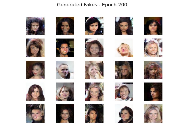 FaceGen - An Elementary Project in Image Generation – screenshot 1