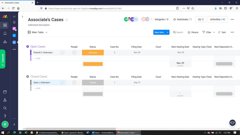 Leg Up Legal – screenshot 2