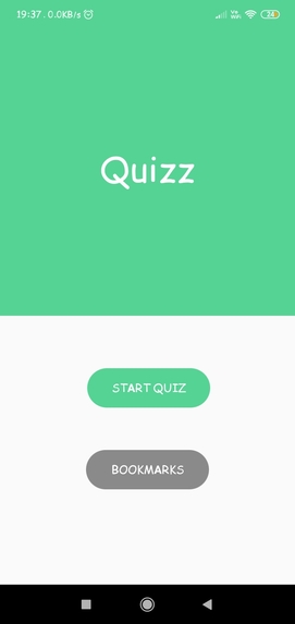 Quiz App – screenshot 1
