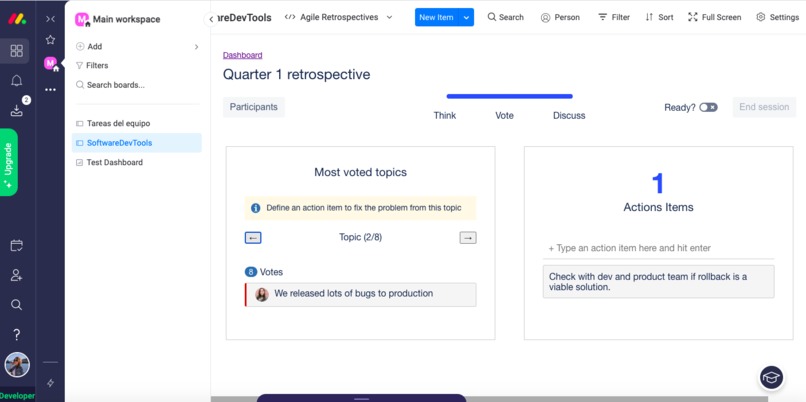 Agile Retrospectives for Monday – screenshot 6