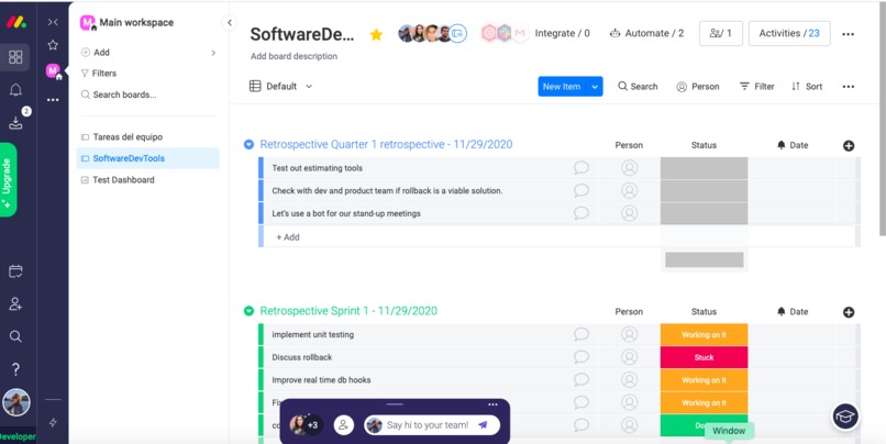 Agile Retrospectives for Monday – screenshot 9