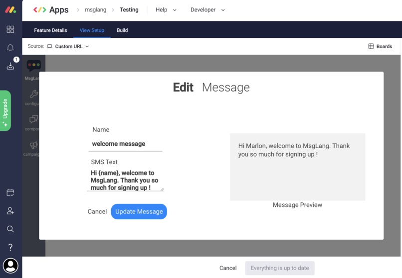 MsgLang (Message Language) – screenshot 2