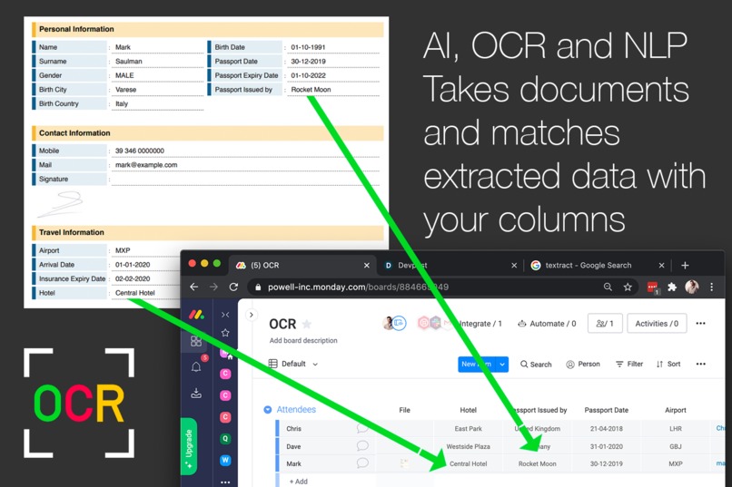 OCR Populate – screenshot 1