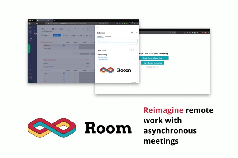 Room - Asynchronous Meetings for Monday.com – screenshot 1