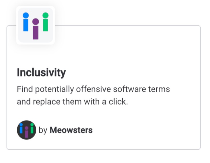 Inclusivity – screenshot 1