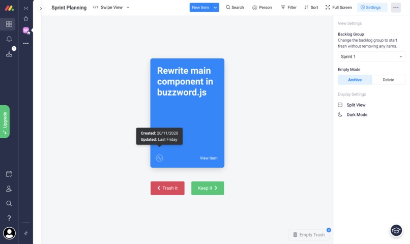 Swipe View: Declutter Your Boards – screenshot 3