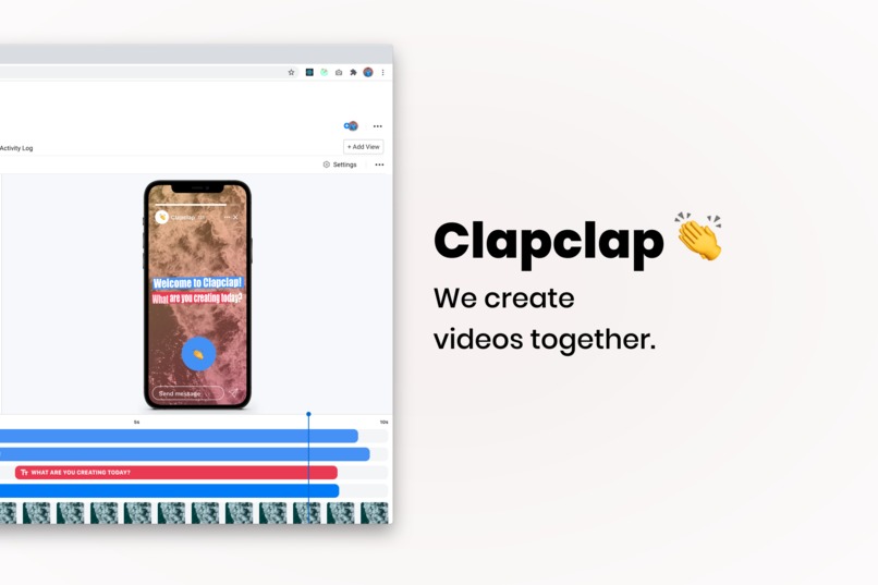 Clapclap - We create videos together  – screenshot 1