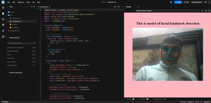 Facial Landmark, Miss Happening capture,& Object detection – screenshot 1