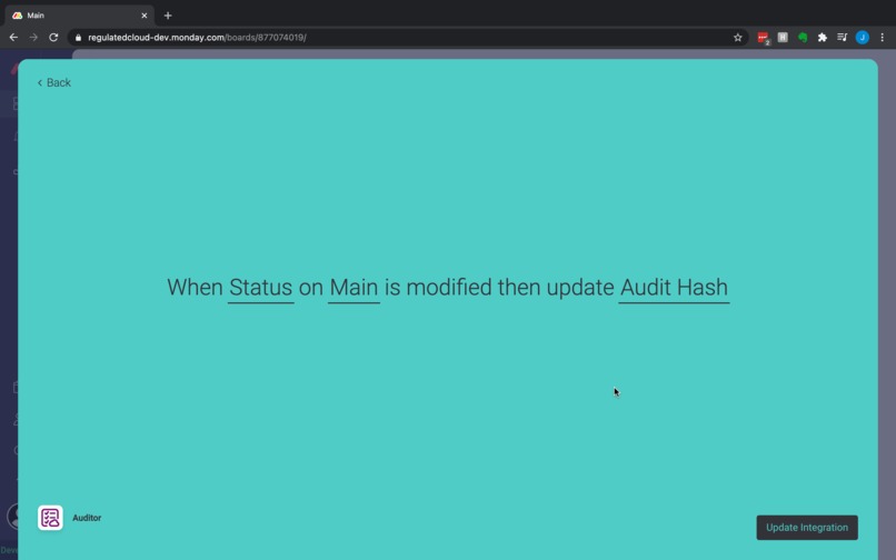Audit App for Monday by RegulatedCloud – screenshot 2