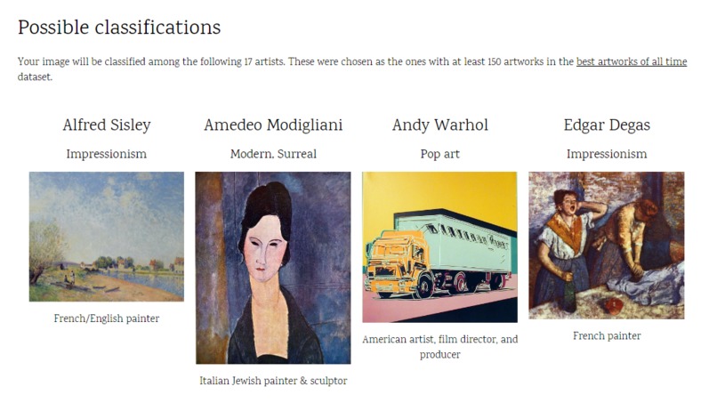 Painting Classifier – screenshot 5