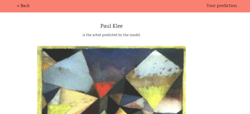 Painting Classifier – screenshot 3