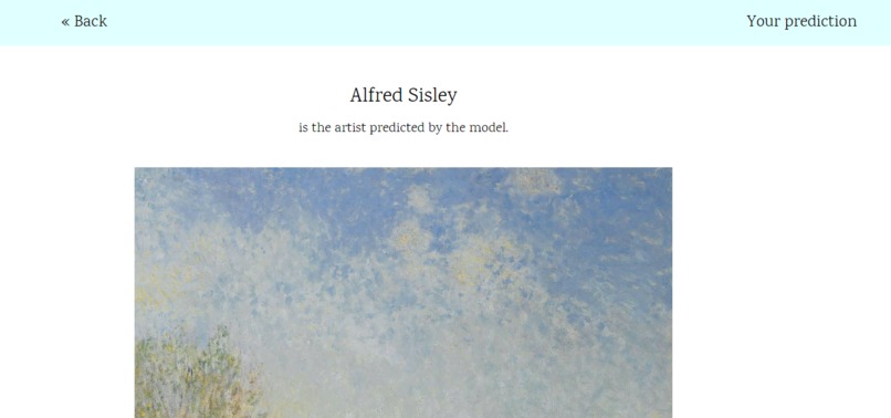 Painting Classifier – screenshot 1