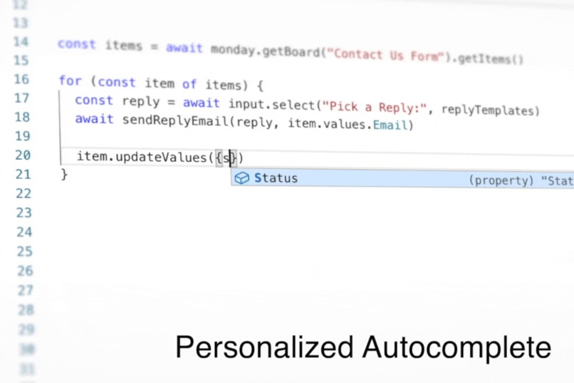 Scripting – screenshot 1