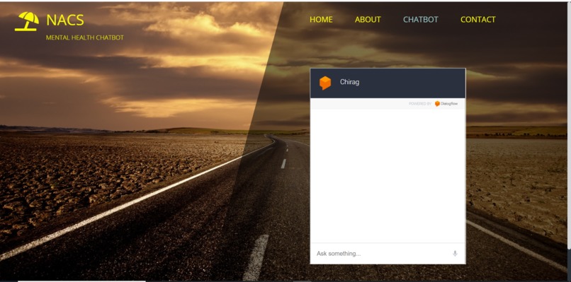 Chirag - The Mental Health Chatbot – screenshot 1