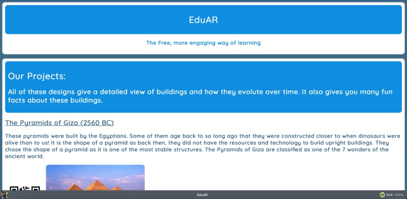 EduAR – screenshot 1