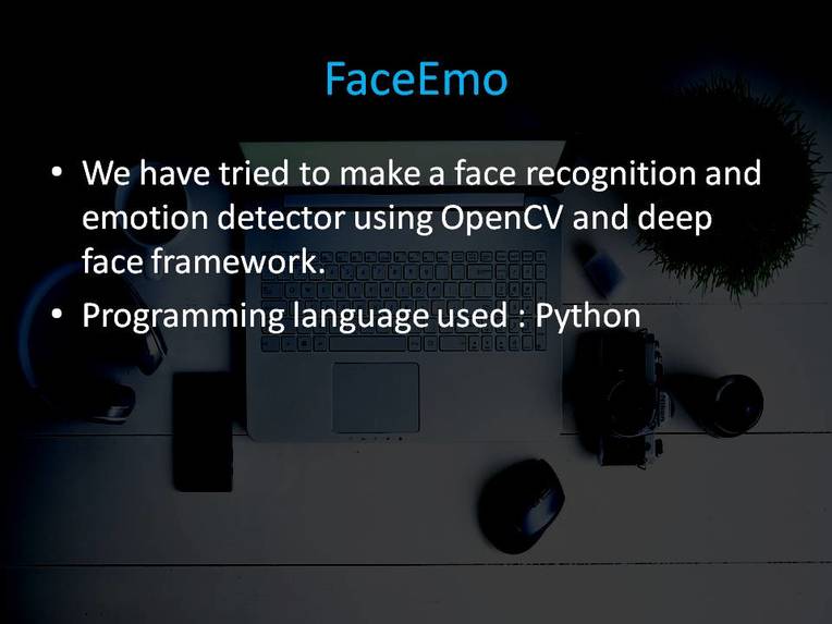 Face and Emotion Detector – screenshot 1
