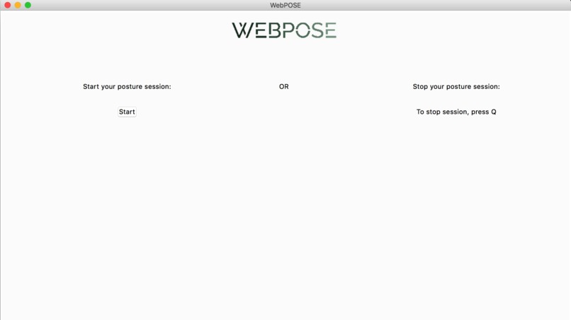 WebPOSE – screenshot 2