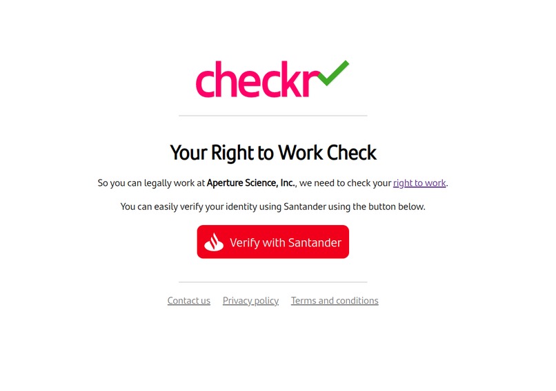 checkr: Right to Work Checks using Digital Trust – screenshot 1