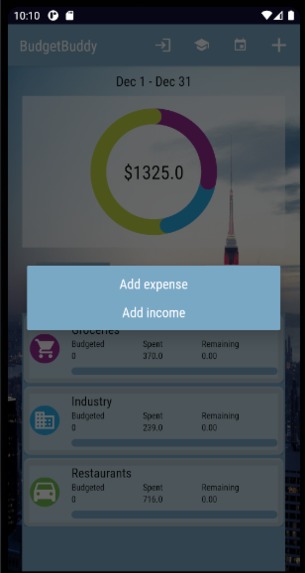 BudgetBuddy – screenshot 3