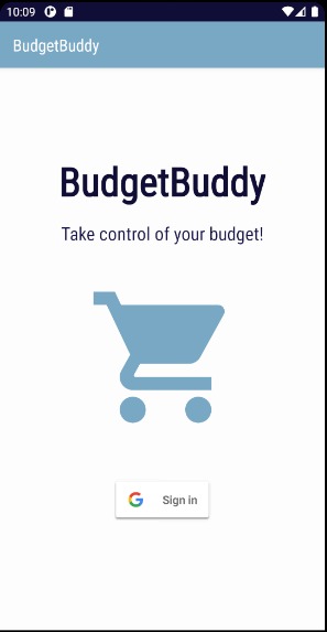 BudgetBuddy – screenshot 1