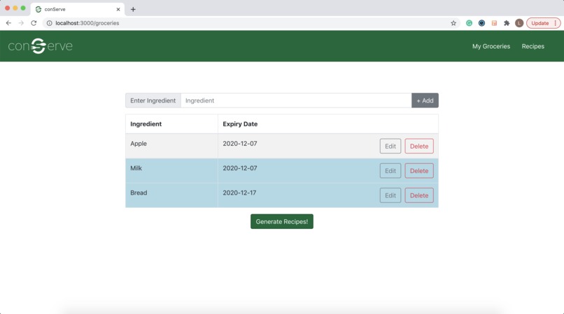 conServe – screenshot 4