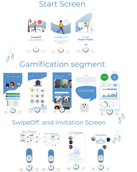 SwipeOff-Screen Life Balance – screenshot 1