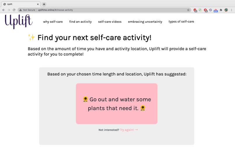 Uplift – screenshot 5