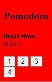 Pomodoro Timer Chrome Extension – screenshot 2