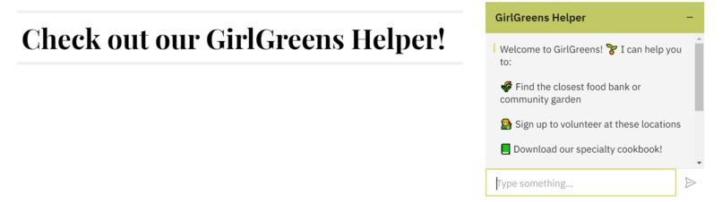 The GirlGreens Helper  – screenshot 1