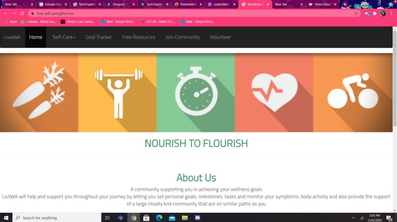 LivWell – screenshot 1