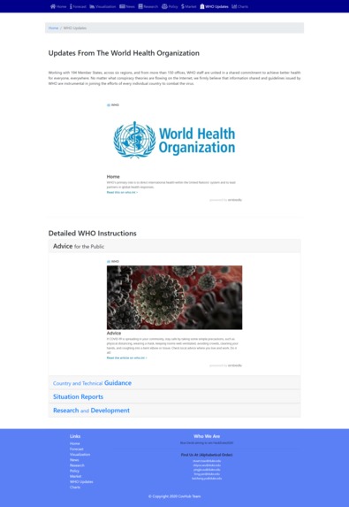 CovHub – screenshot 8