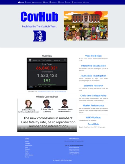 CovHub – screenshot 9