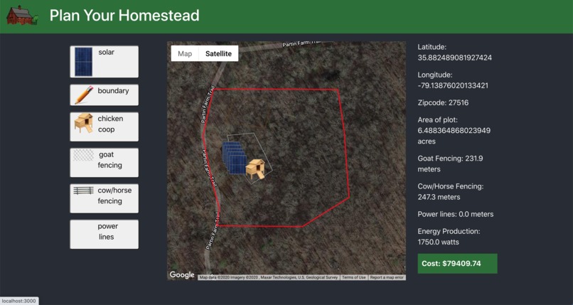 Plan Your Homestead – screenshot 1