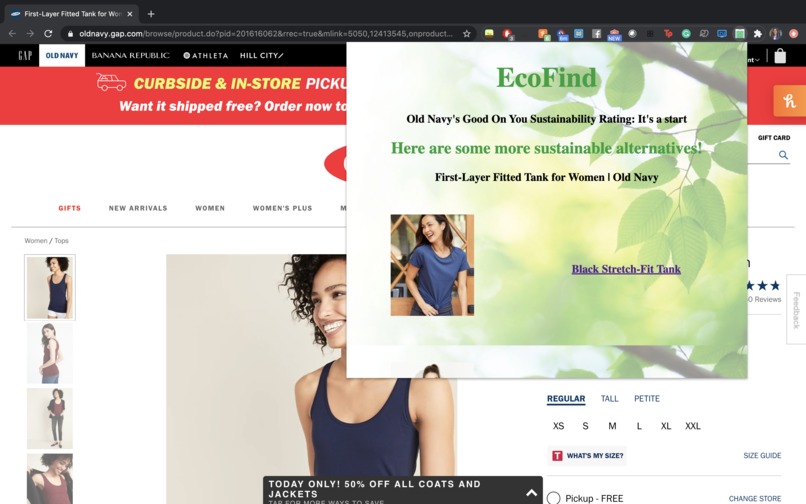EcoFind – screenshot 1