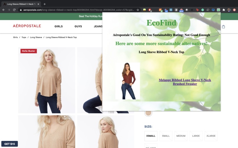 EcoFind – screenshot 2