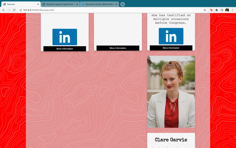 Students Against Algorithmic Bias – screenshot 5