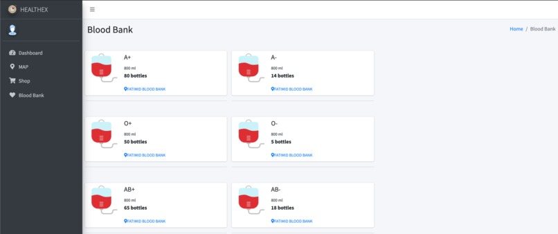 Healthex – screenshot 1