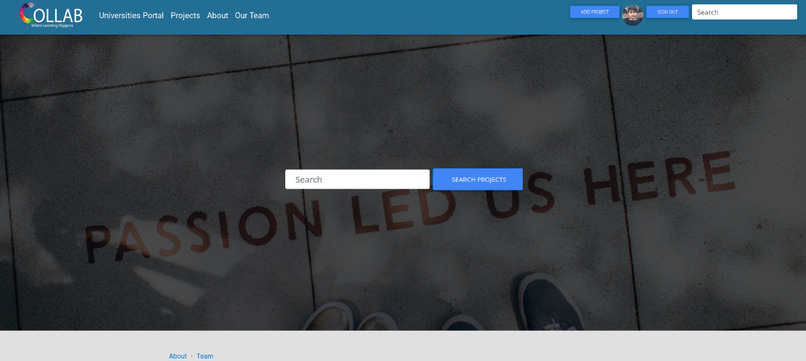 Collab - Civic Hackathon 2020 – screenshot 3