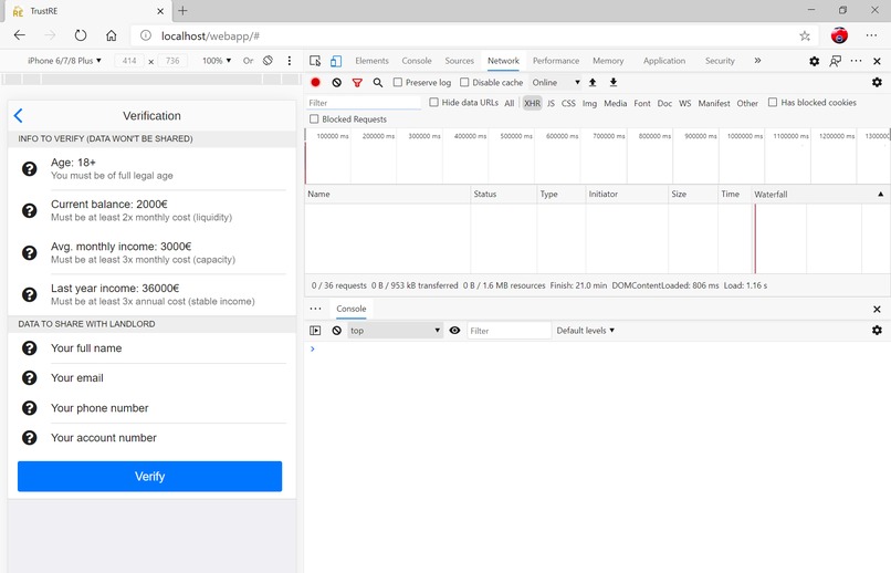 TrustRE – screenshot 2