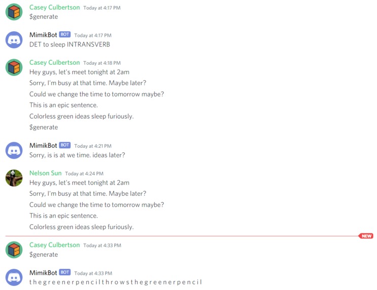 MimikBot – screenshot 4