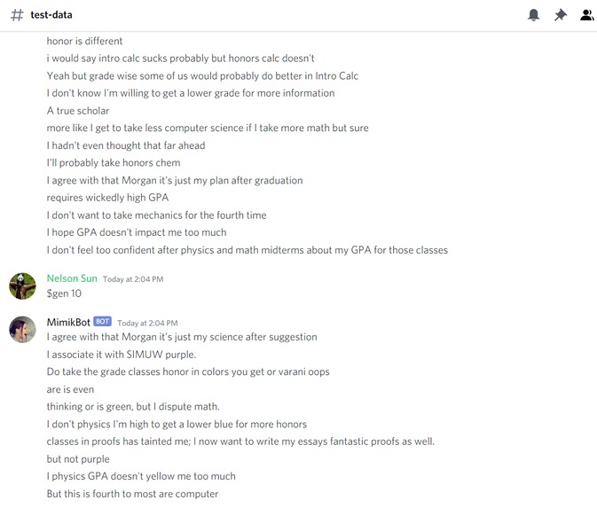 MimikBot – screenshot 3