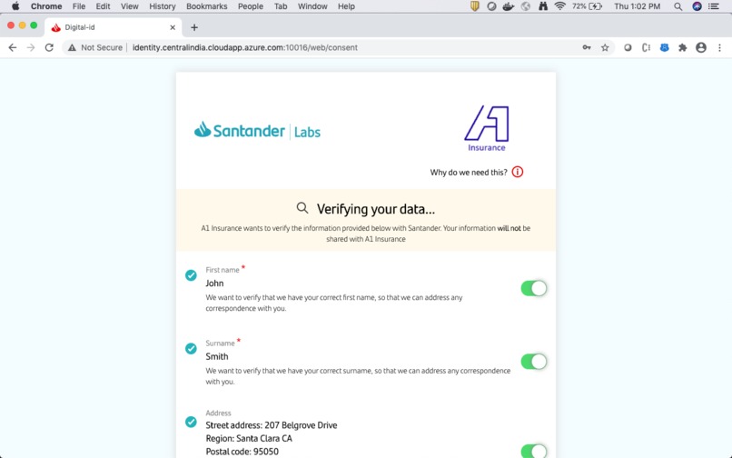 Persistent Verifiable Credentials – screenshot 7