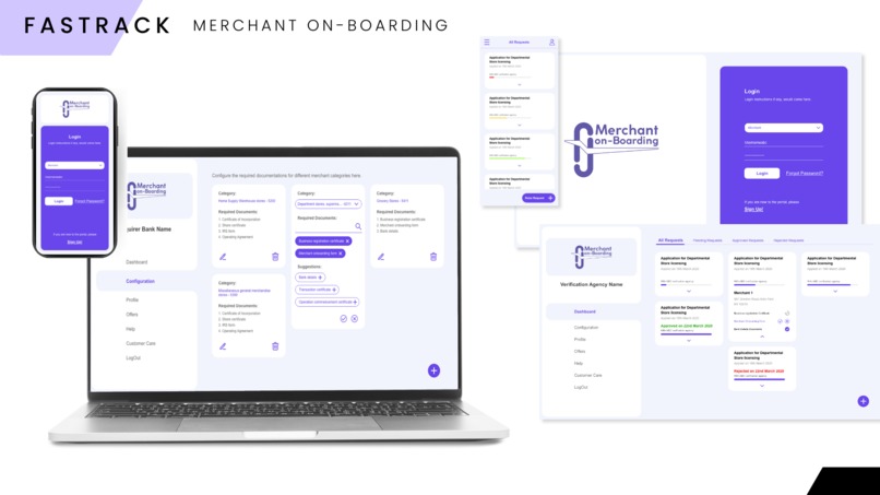 Fastrack Merchant On-boarding – screenshot 1