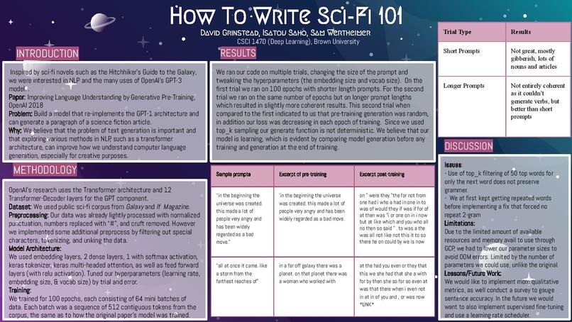 How to Write SciFi 101 – screenshot 1