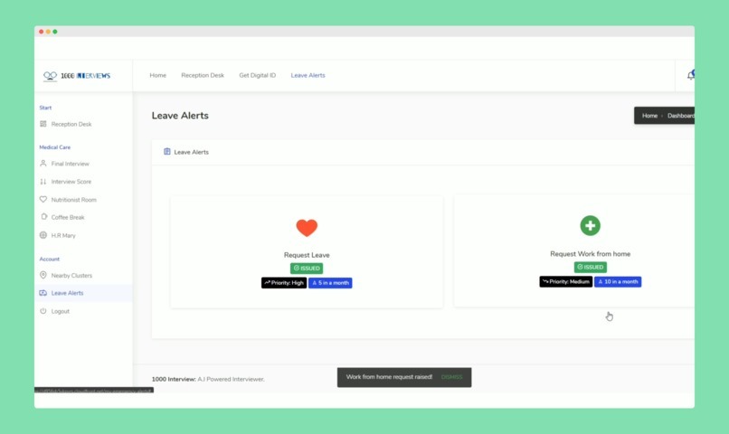 1000Interviews - Hold 1000s of remote interviews using AI – screenshot 11