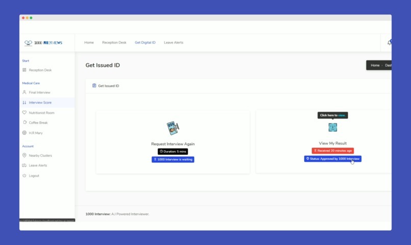 1000Interviews - Hold 1000s of remote interviews using AI – screenshot 8