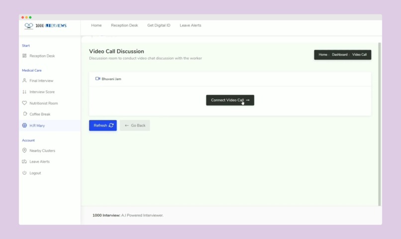 1000Interviews - Hold 1000s of remote interviews using AI – screenshot 5