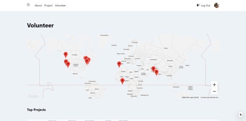 Volunteer.me – screenshot 3