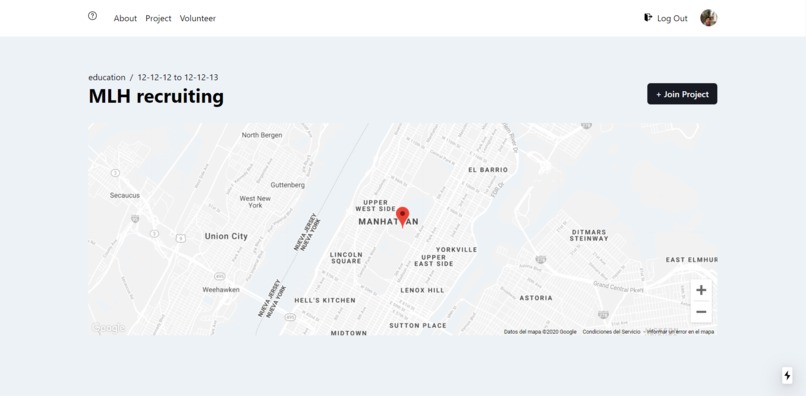 Volunteer.me – screenshot 6