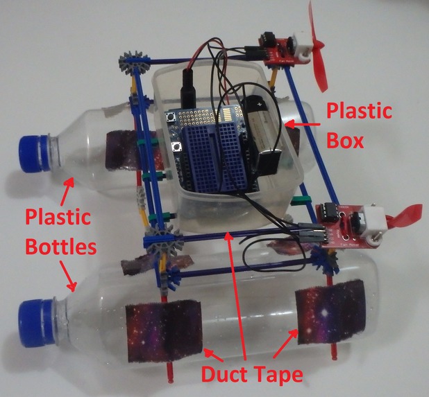micropython air boat  – screenshot 1